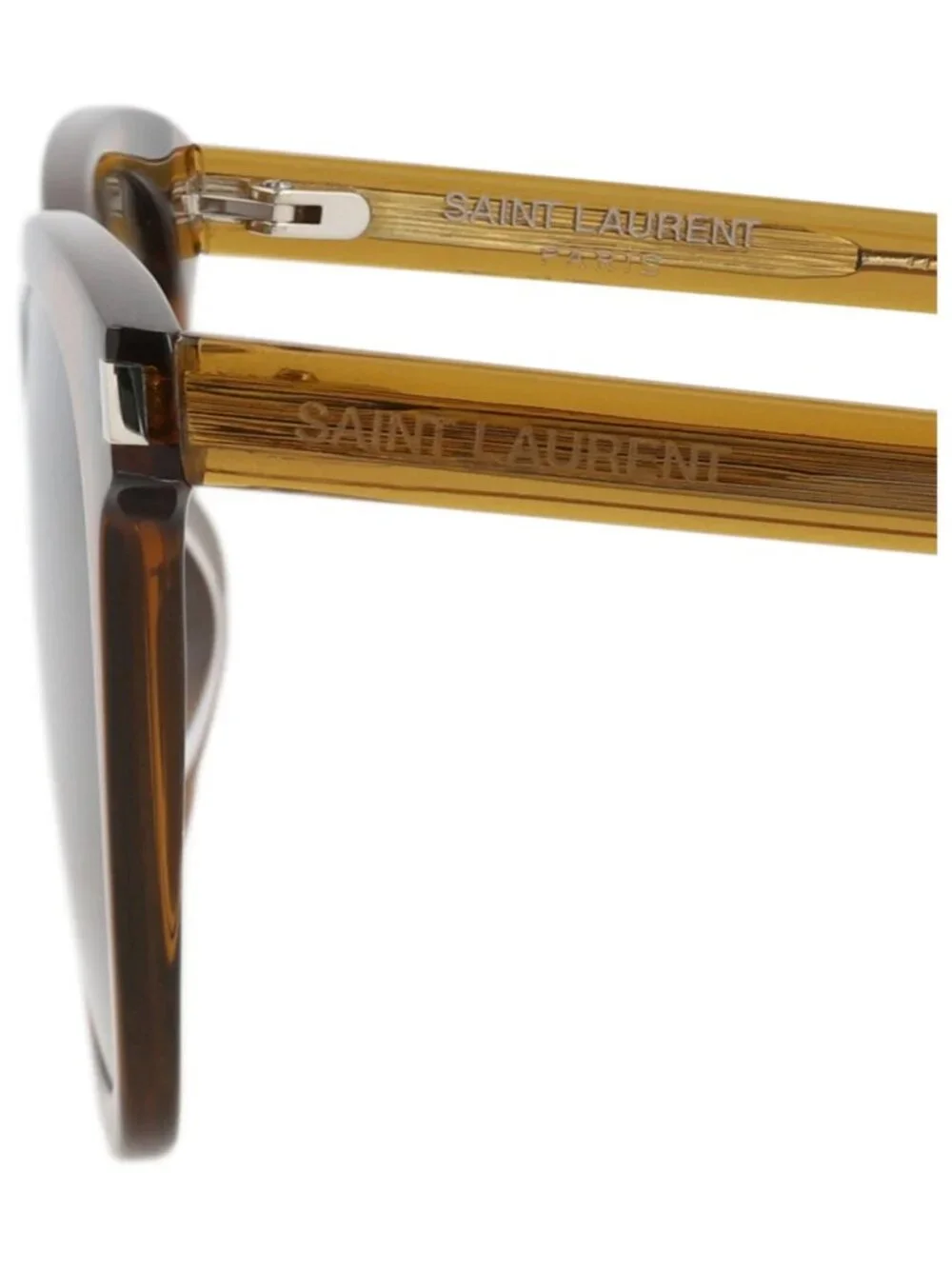 New Saint Laurent Women's Sunglasses Square Rectangle Recycled Acetate Frame
